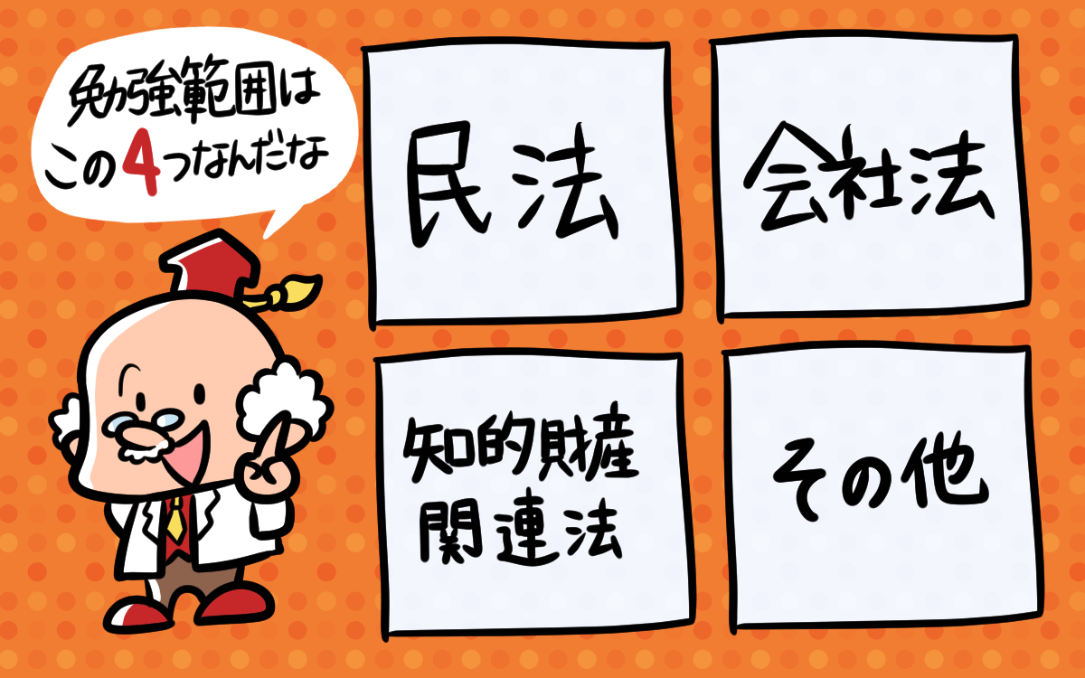 経営法務の中小企業診断士試験対策における勉強方法とは？頻出論点の会社法と知的財産関連法でしっかりと得点を重ねること - 中小企業診断士アール博士の合格 ラボ